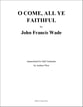 O Come, All Ye Faithful Orchestra sheet music cover